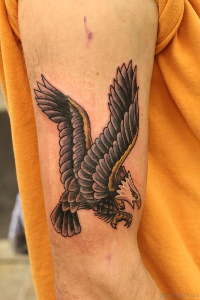 74 Magnificent Eagle Tattoos For Arm