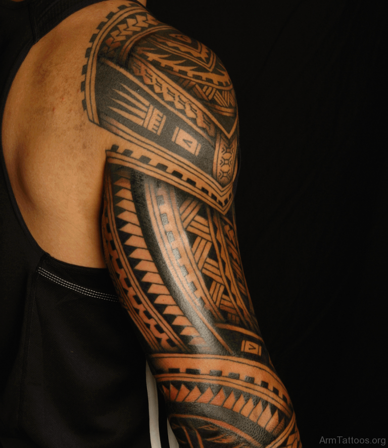 53 Ravishing Maori Tattoos On Arm