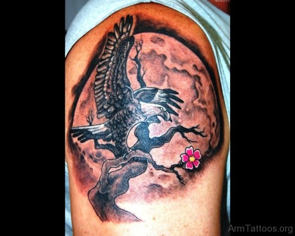 Adorable Eagle Tattoo Design 