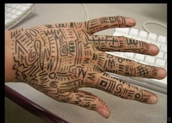 African Tribal Tattoo