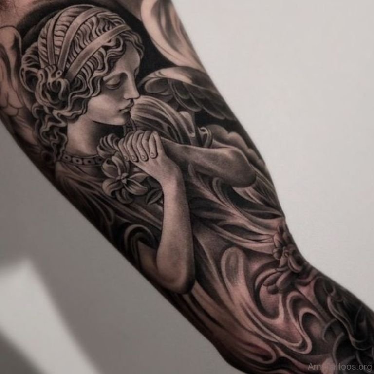 Amazing Angel Tattoo 