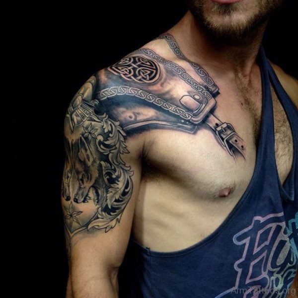 Amazing Armour Tattoo 