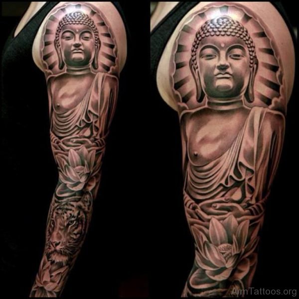 Amazing Buddha Tattoo