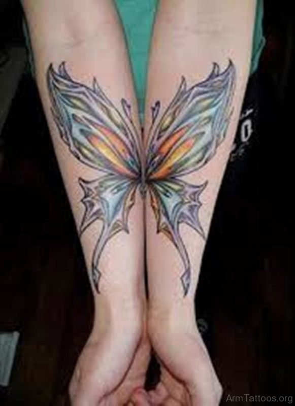 Amazing Butterfly Tattoo