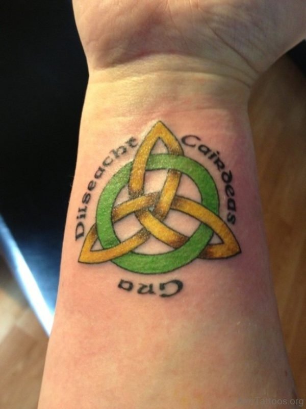 Amazing Celtic knot Tattoo 