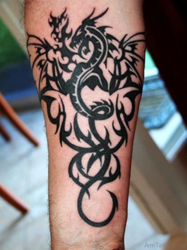 Amazing Dragon Tattoo 