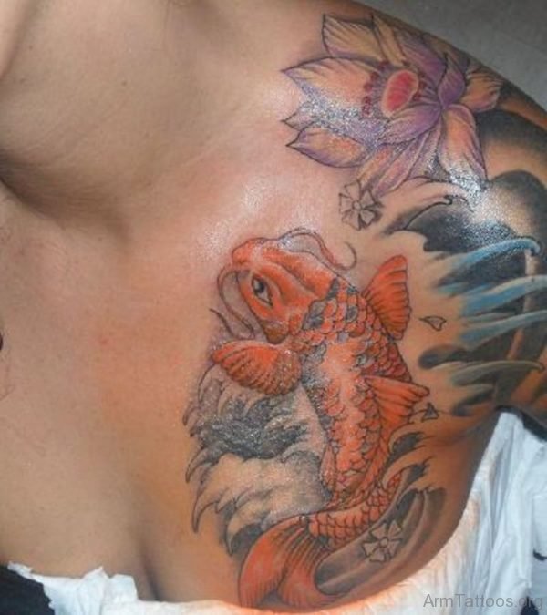 Amazing Fish Tattoo Design 