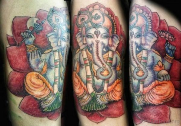 Amazing Ganesha Tattoo