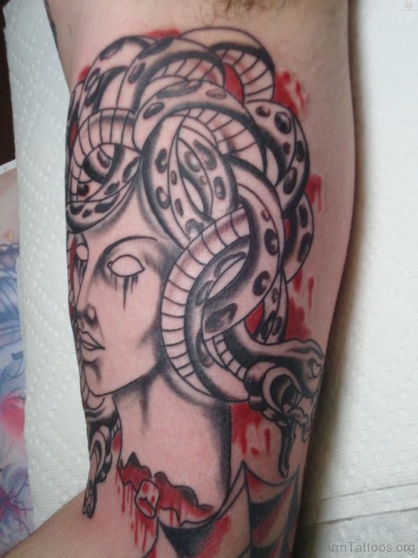 Amazing Medusa Tattoo