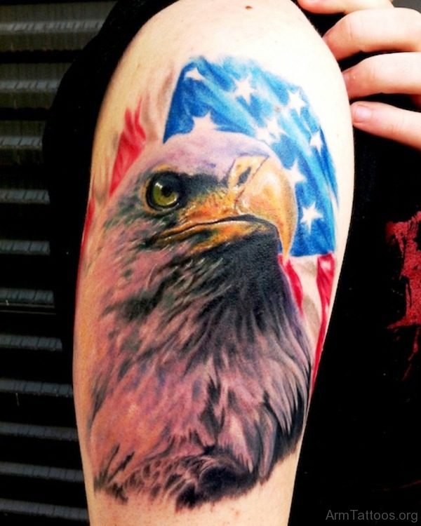 Amazing Eagle Arm Tattoo 