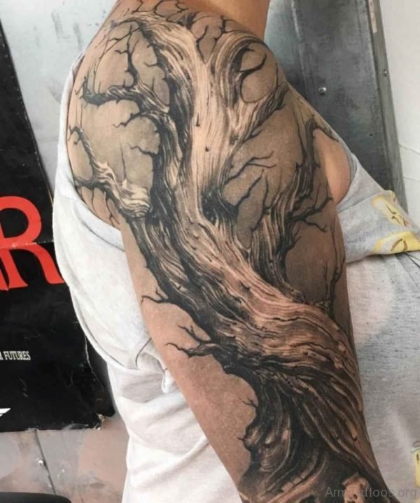 Amazing Tree Tattoo