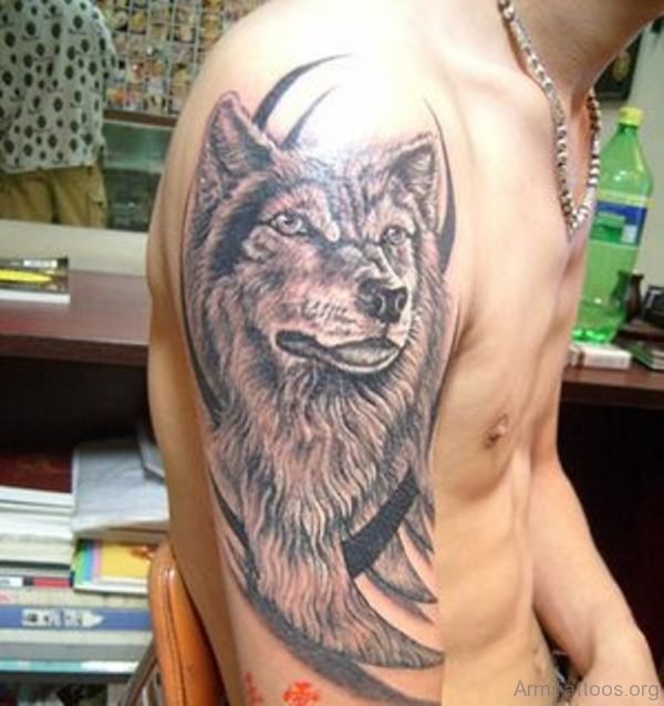 Amazing Wolf Tattoo 