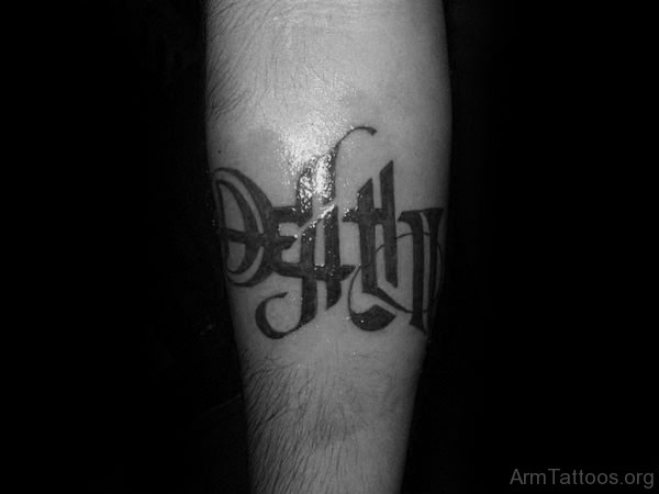 Ambigram Tattoo Design Picture