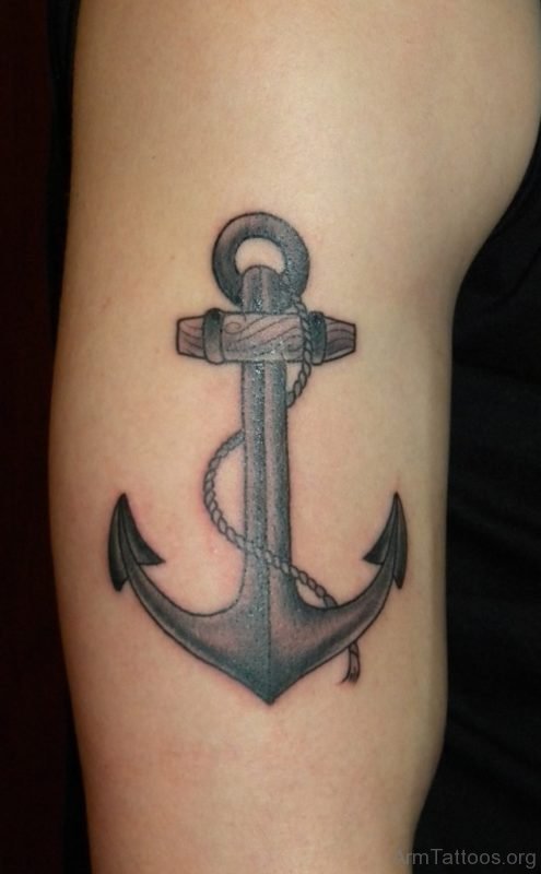 Anchor Earth Tattoo