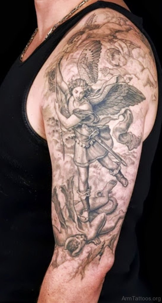 Angel Arm Tattoo