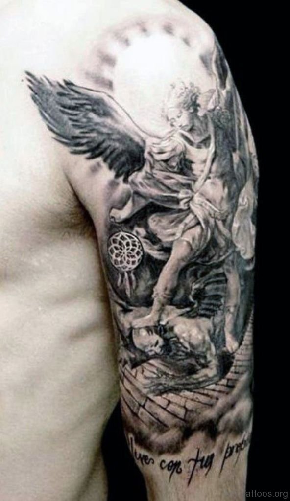 Angel Sleeve Tattoo