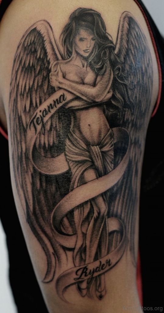 Angel Tattoo Design