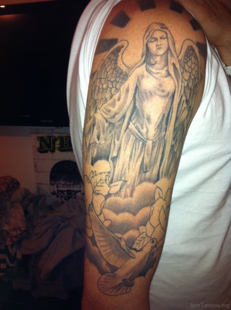 Angel Tattoo Designs For Arm