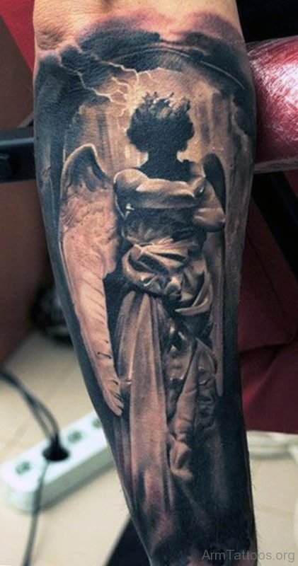 Arm Angel Tattoo 