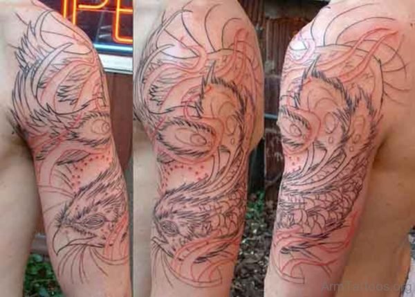 Arm Phoenix Tattoo