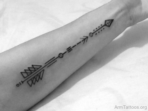 Arow Tattoo On Arm