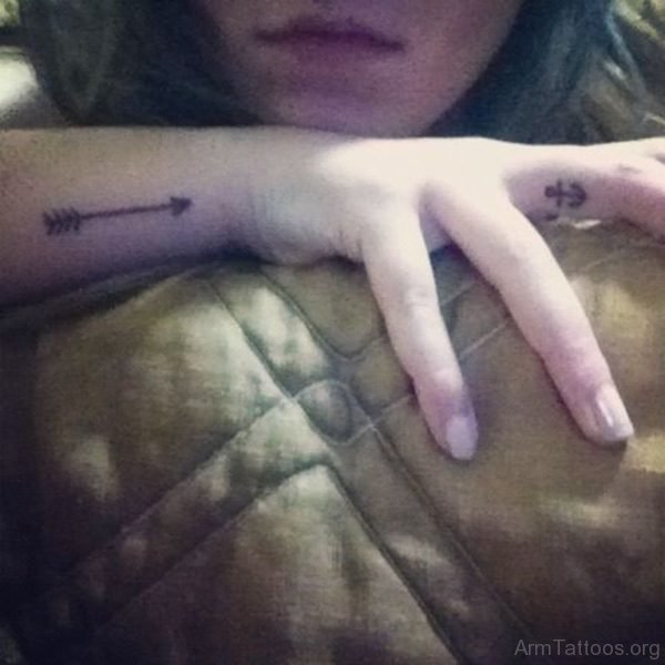 Arrow Tattoo For Girls