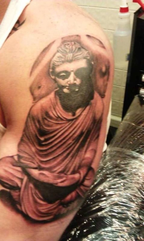 Asian Buddha Tattoo