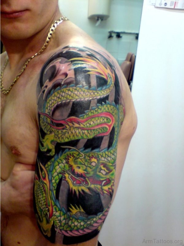 Asian Dragon Tattoo 