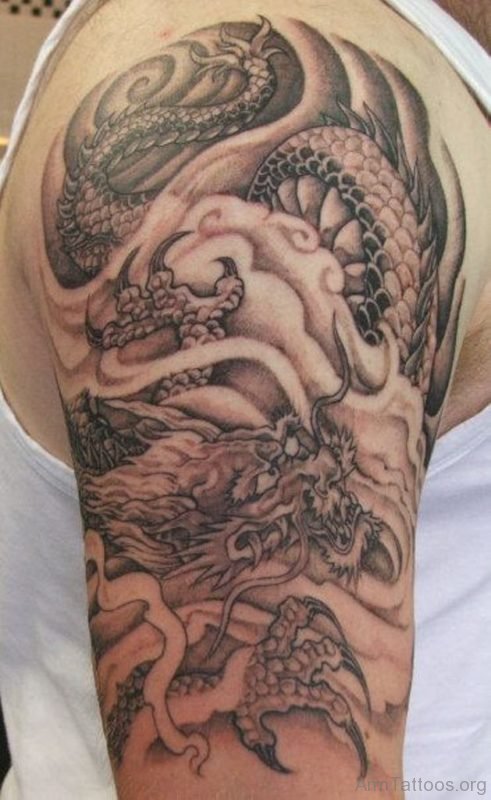 Asian Dragon Tattoo Design