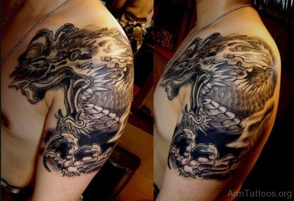 Asian Phoenix Dragon Tattoo