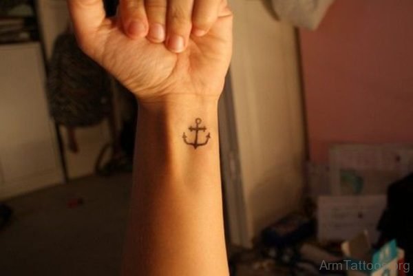 Attractive Anchor Tattoo 