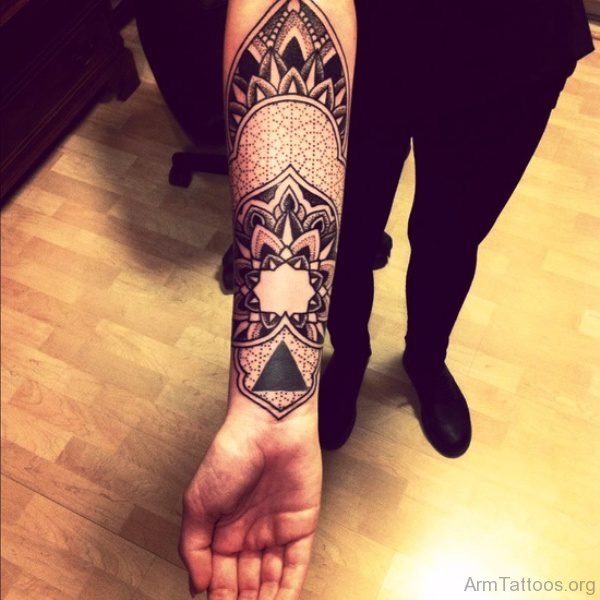 Attractive Black Tattoo Design 