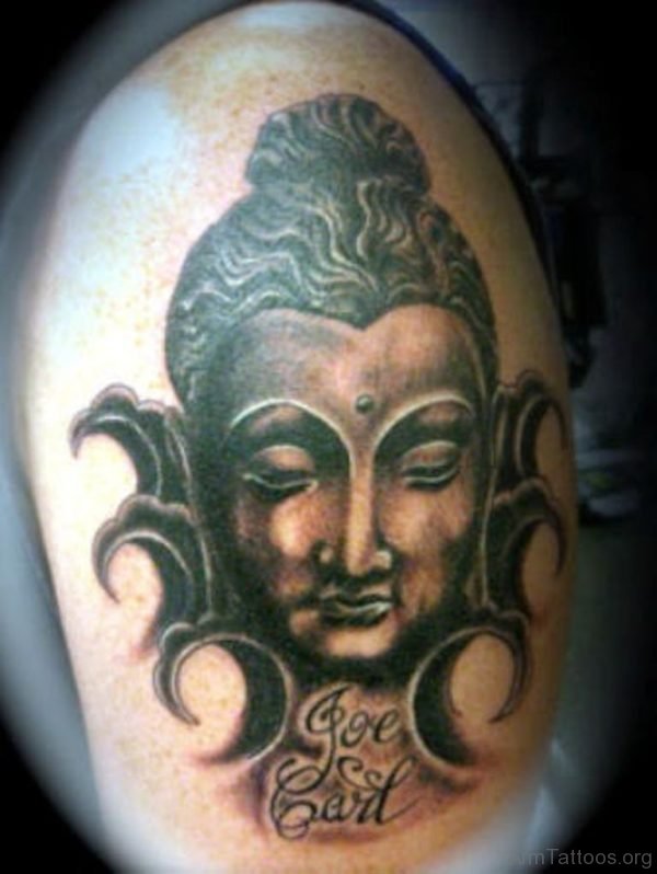 Attractive Buddha Tattoo 