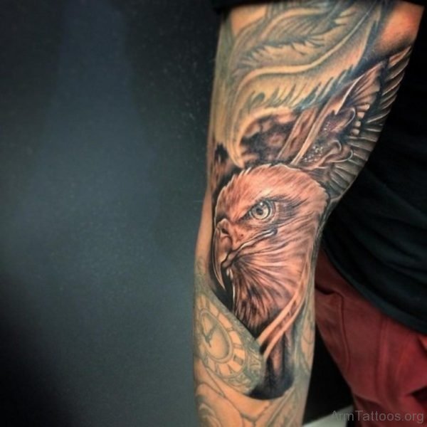 Attractive Eagle Tattoo