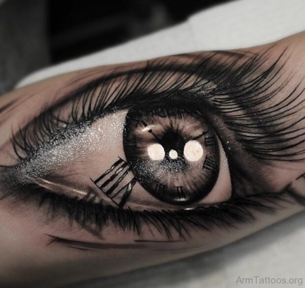 Attractive Eye Tattoo 