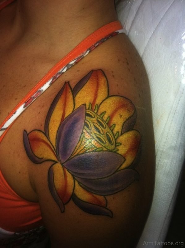 Attractive Flower Tattoo 