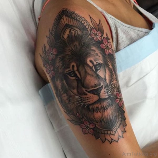 Attractive Lion Tattoo 