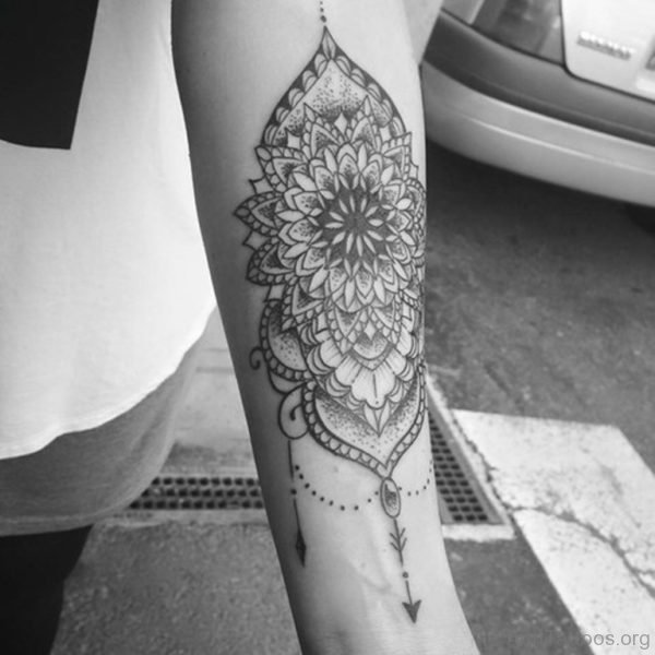 Attractive Mandala Tattoo