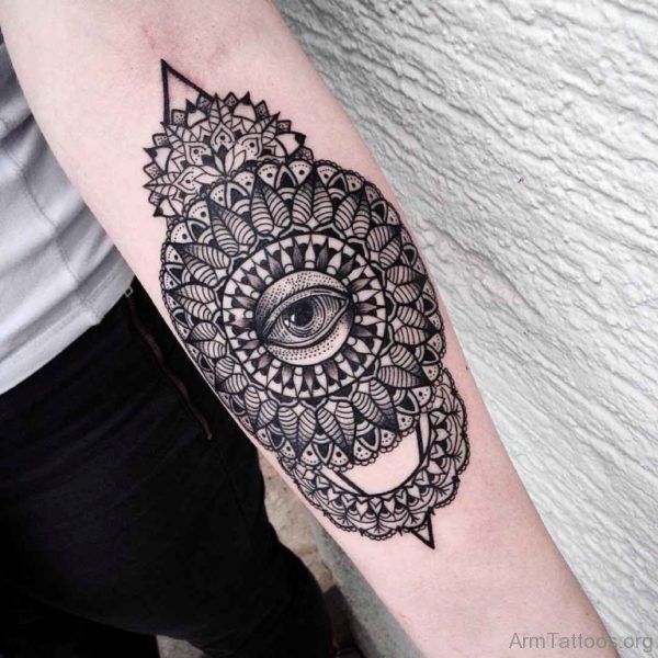 Attractive Mandala Tattoo Design