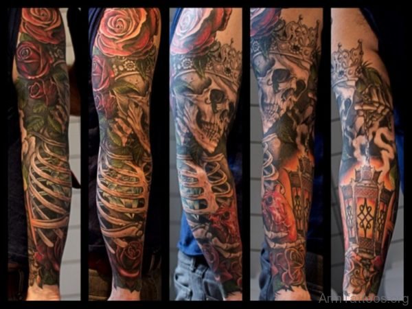 Attractive Skull Tattoo 