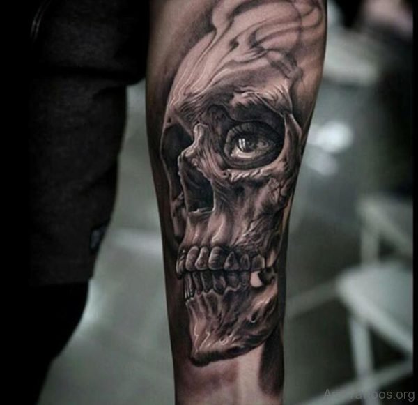 Aweosme Skull Tattoo