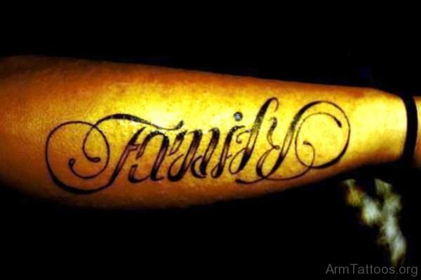 Awesome Ambigram Tattoo Design Image