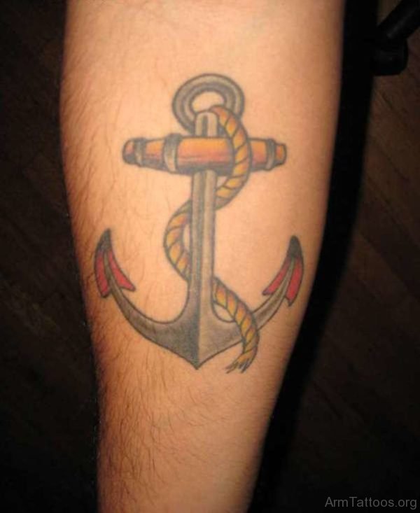 Awesome Anchor Tattoo