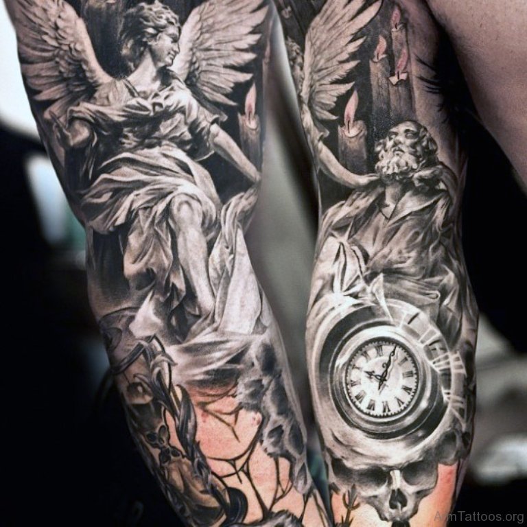 Awesome Angel Tattoo