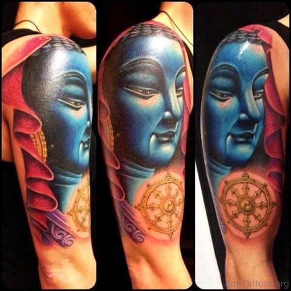 Awesome Buddha Tattoo