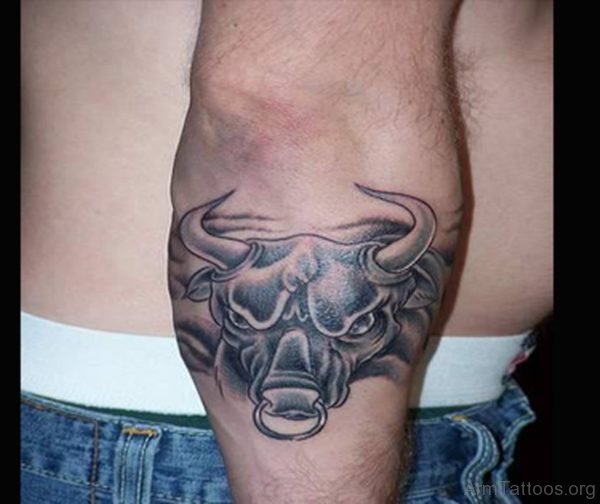 Awesome Bull Tattoo