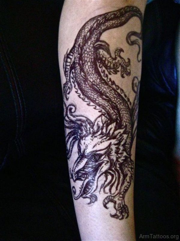 Awesome Dragon Tattoo 