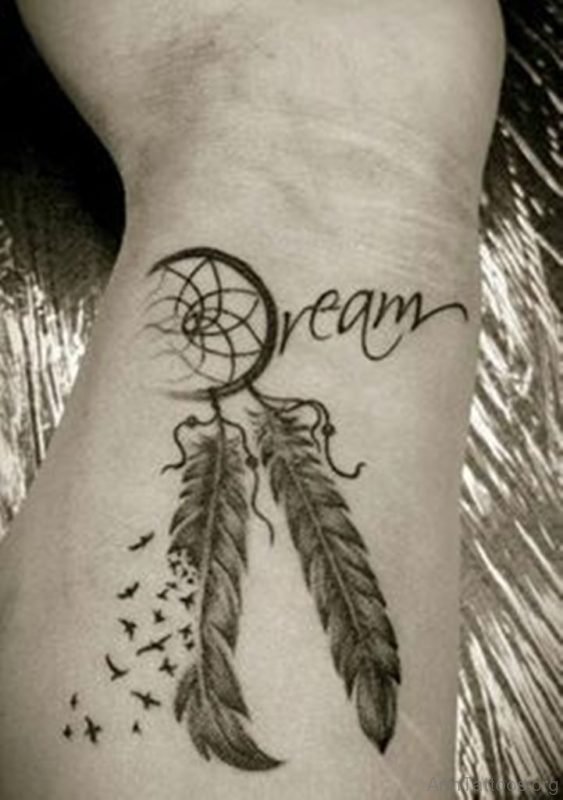 Awesome Dreamcatcher Tattoo