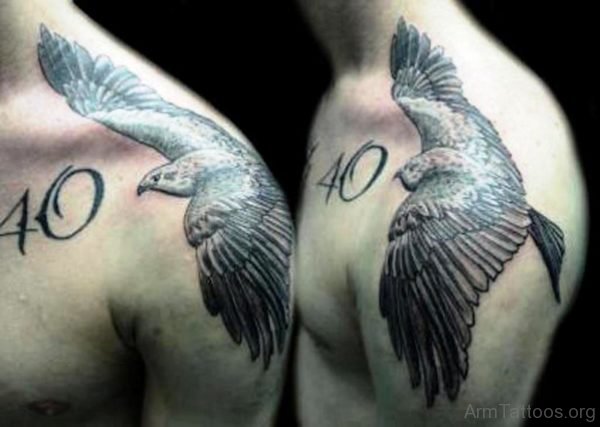 Awesome Eagle Tattoo On Arm 