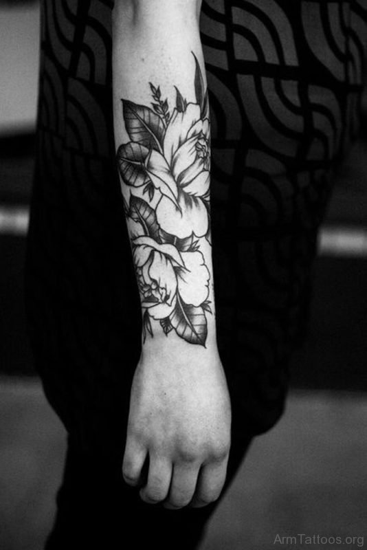 Awesome Flower Tattoo